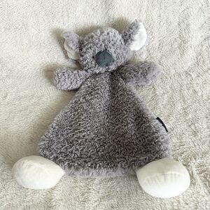 Demdaco Grey Koala Bear Rattle Lovey 15” Baby Plush Toy Soother